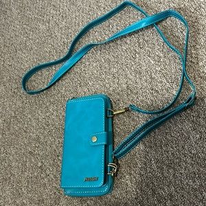 Megshi 3-in-1 magnetic phone case/wallet/purse for iPhone 12